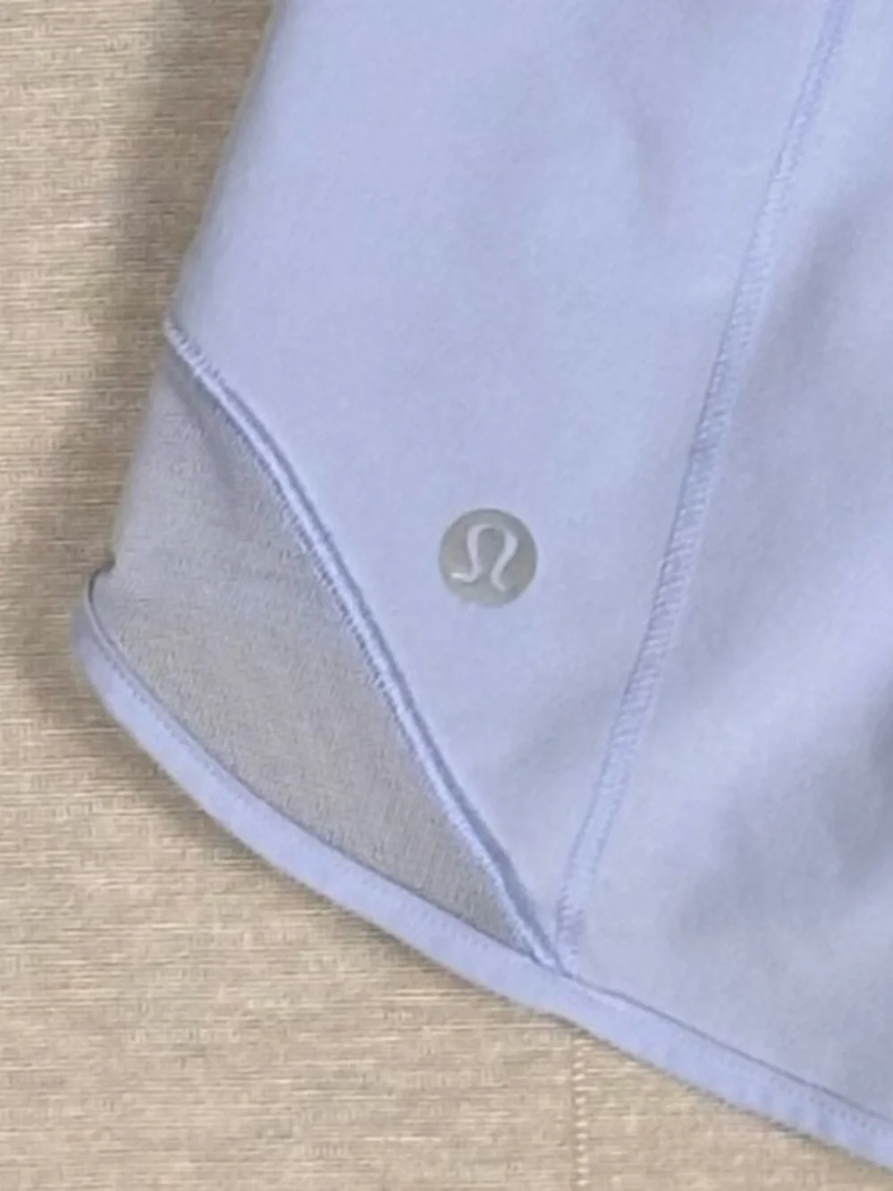 Lululemon Speed Up Shorts Size 8 Lavender Running Gym Pockets Athletic